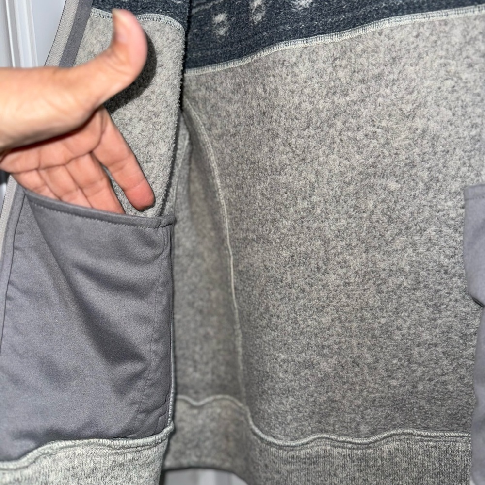 Patagonia Better Sweater Hoodie Full Zip Size S Aesthetic Grey Long Sleeve Warm - Picture 7 of 12